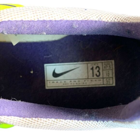 Nike Waffle XC Track & Field Shoes Men’s Size 13 Neon Yellow Black Running - Picture 5 of 13